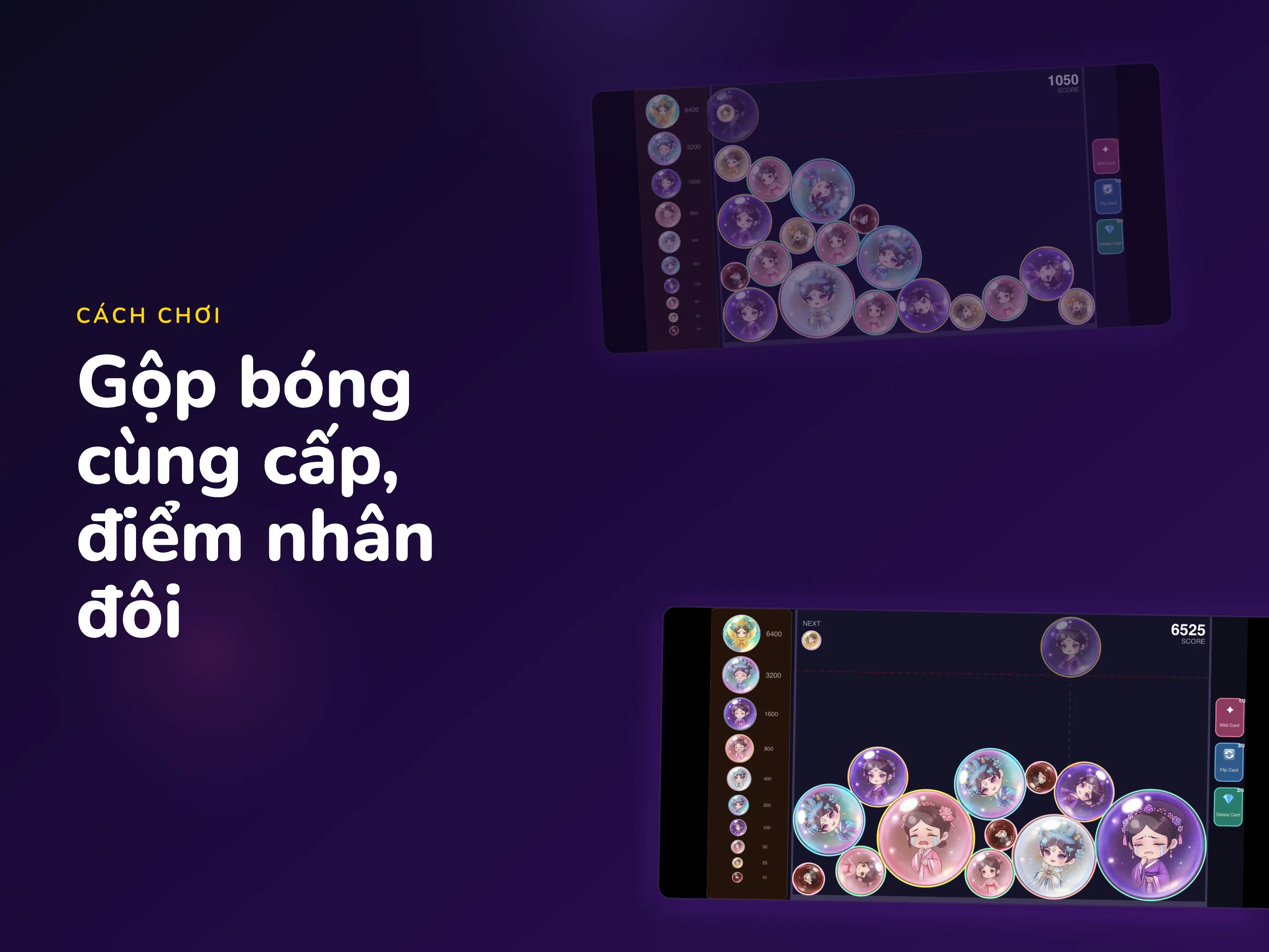 Đấu Trí Hoàng Cung iPad - Gameplay gộp bóng