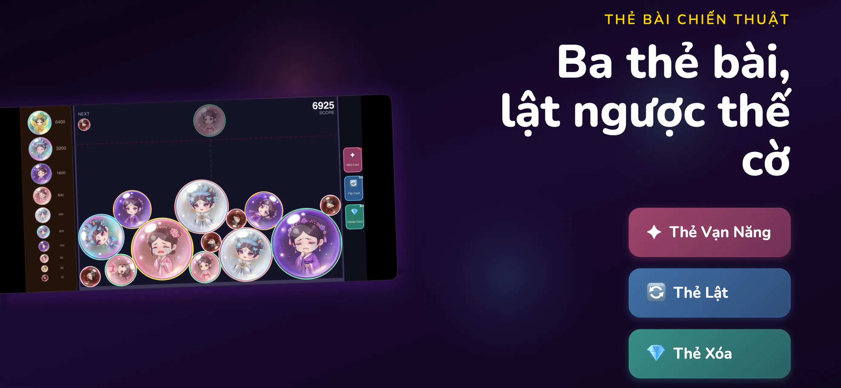 Đấu Trí Hoàng Cung - Thẻ bài chiến thuật