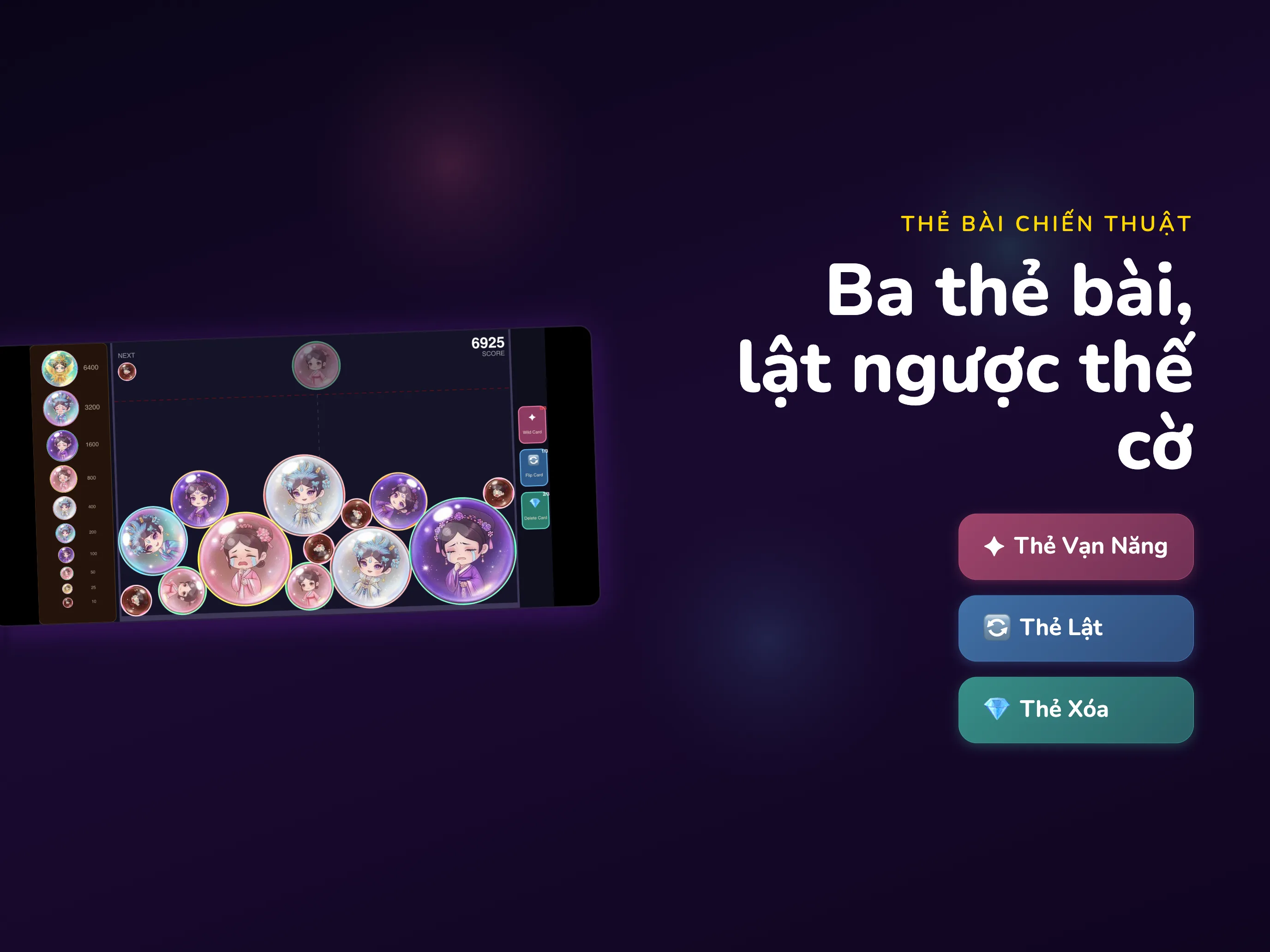 Đấu Trí Hoàng Cung iPad - Thẻ bài chiến thuật