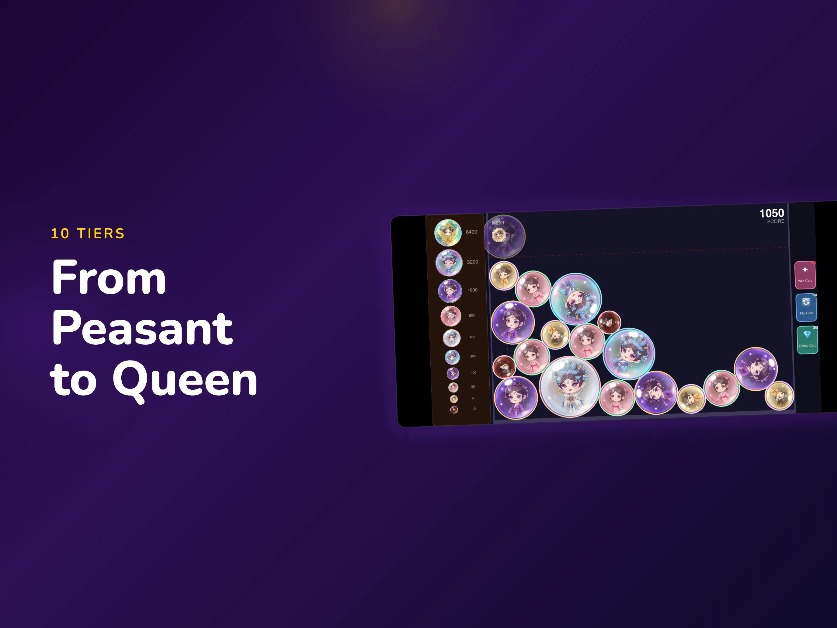 Royal Drop iPad - From peasant to queen