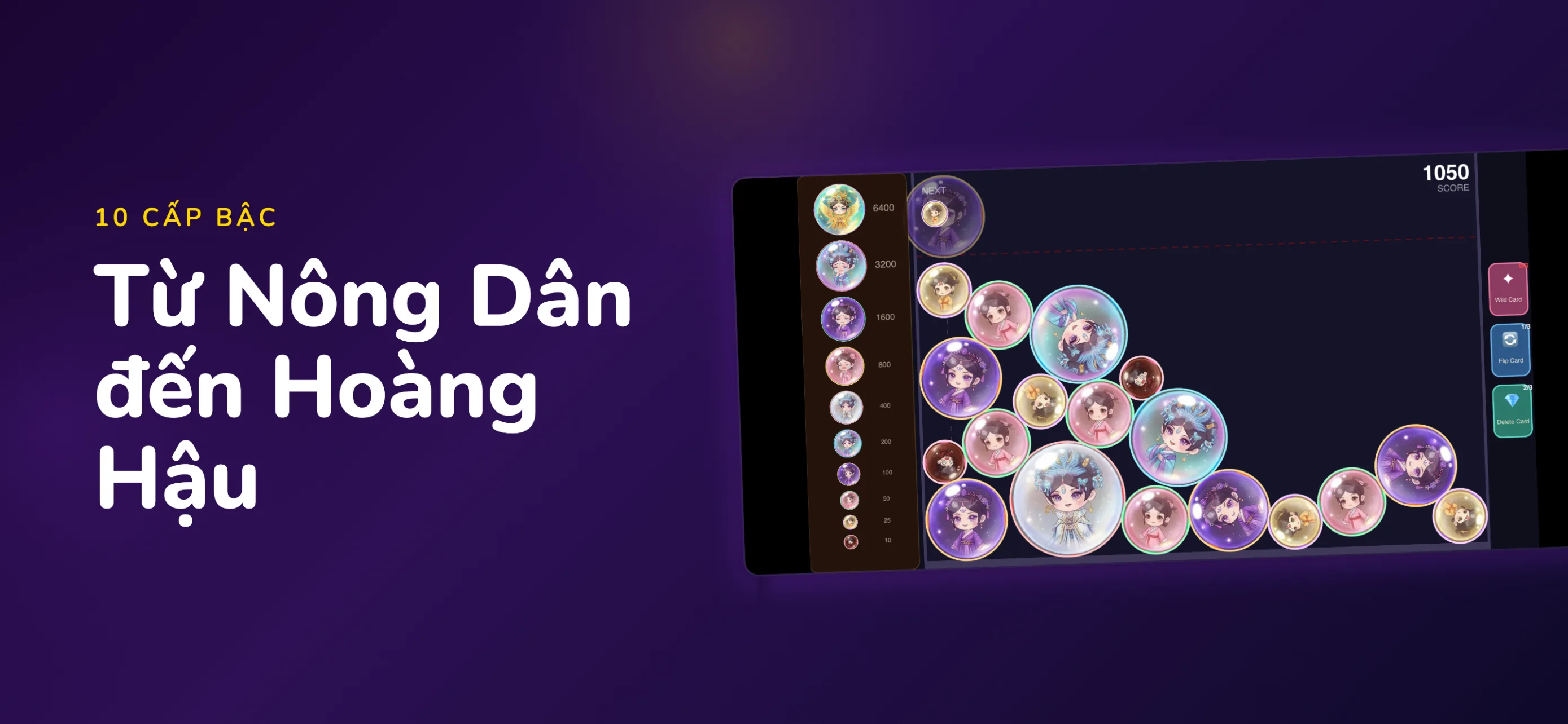 Đấu Trí Hoàng Cung - 10 cấp bậc hoàng cung